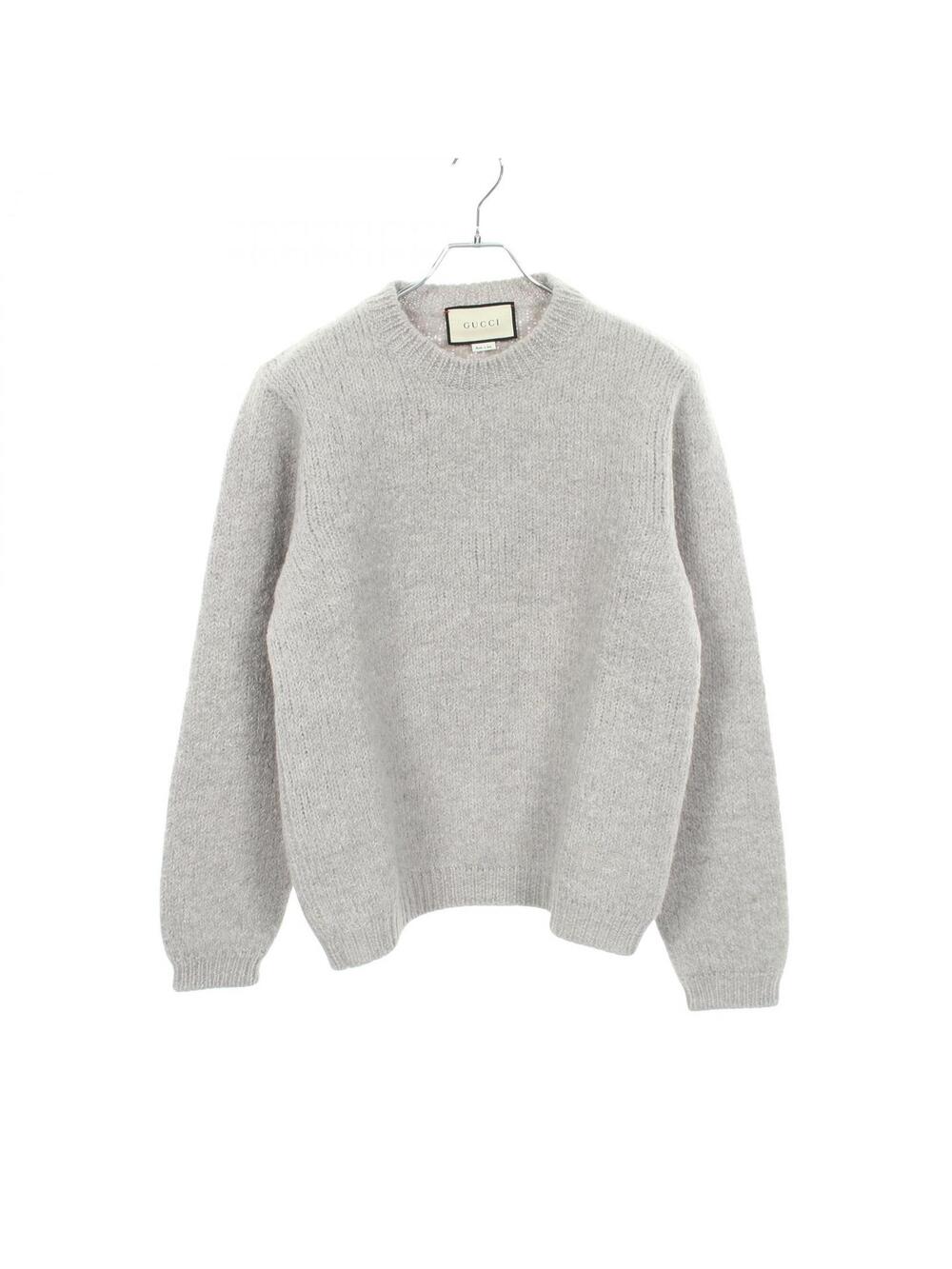 Gucci Gg Logo Embroidered Sweater Knit #272114G47B